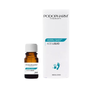PODOPHARM VERRU SHOT Acid Liquid, happevedelik (4 ml)