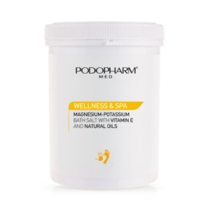 PODOPHARM Magnesium-Potassium vannisool E-vitamiiniga – lõõgastav ja taastav vannisool magneesiumi ja kaaliumiga.