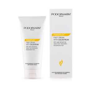 PODOPHARM PODOFLEX Foot Cream with Colostrum, jalakreem ternespiimaga (75 ml)